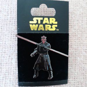 Star Wars Darth Maul Trading Pin, Disney Parks Exclusive.  NWT